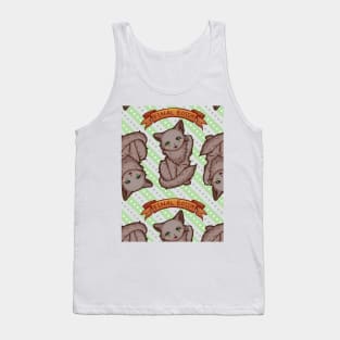 Kitty Final Boss Pattern Tank Top